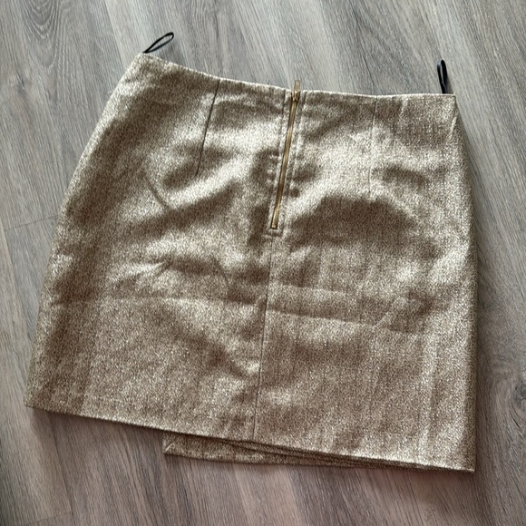 Forever 21 Gold Skirt - M - Picture 4 of 6